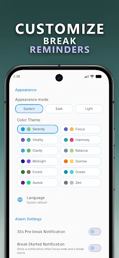 Unduh Eye Strain Break Timer Terbaru – Atasi Mata Lelah Gratis - Screenshot 8