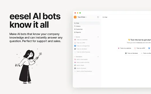 Download eesel AI Terbaru – Asisten AI Cerdas untuk Browser - Screenshot 1