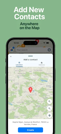 Download Contact on Map Terbaru – Lihat Kontak di Peta Gratis - Screenshot 3