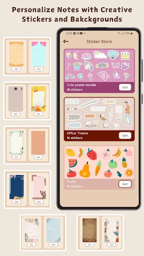 Download FeatherNotes: Journal & Diary Terbaru – Gratis & Kreatif - Screenshot 2
