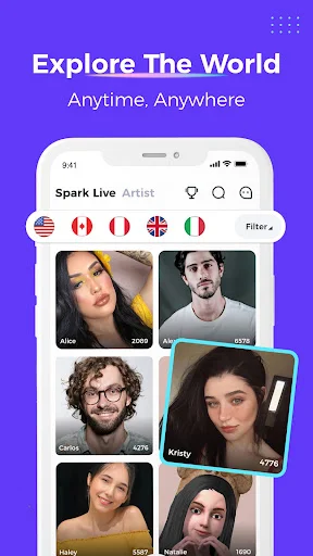 Download Spark Live Terbaru – Live Streaming Seru & Cuan Mudah - Screenshot 1
