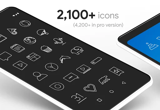 Download Lines Icon Pack Terbaru – Ikon Minimalis Android - Screenshot 7