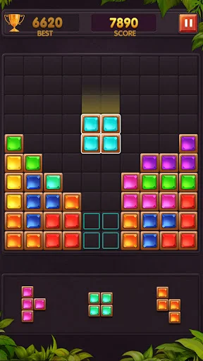 Download Tetrush Fun! Block Puzzle Gem – Game Asah Otak Gratis - Screenshot 3