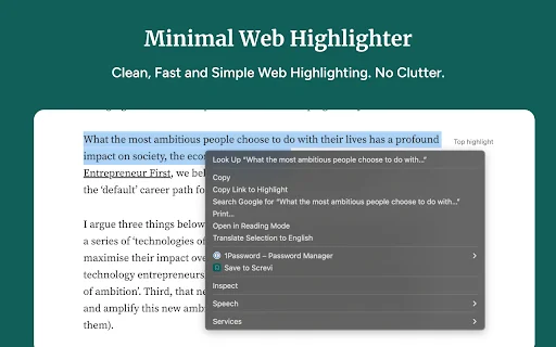 Screvi: Simpan Highlight & Kelola Bacaan Anda dengan AI - Screenshot 5