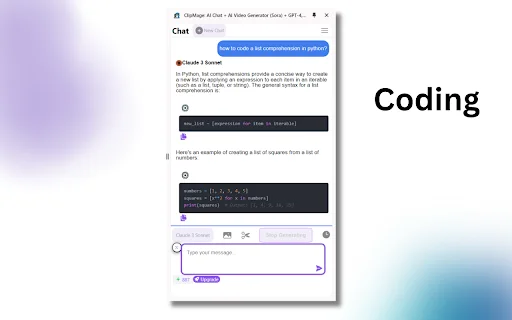 ChatMove: Sidebar AI GPT-4o & Claude 3 – Asisten AI Terbaik - Screenshot 5