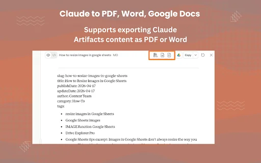 Ekspor Claude ke PDF, Word, dan Google Docs – Mudah & Cepat - Screenshot 5