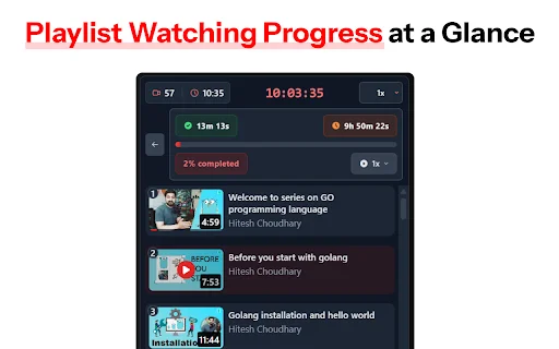 YouTube Playlist Guru: Atur, Cari, & Lacak Playlist YouTube Anda - Screenshot 5