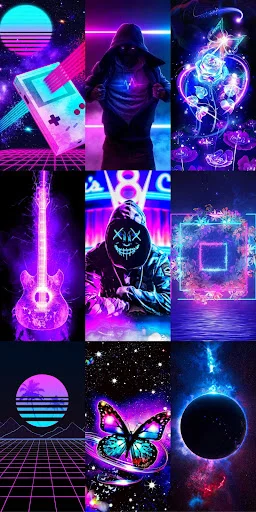 Download Neon Wallpaper HD Terbaru – Koleksi Gambar Estetik Gratis - Screenshot 1