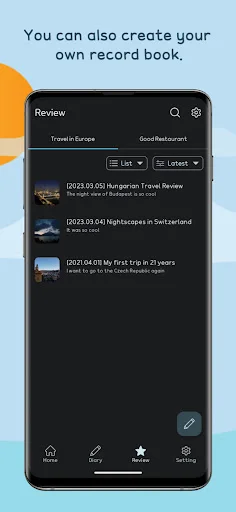 Download BeginEnd Diary Terbaru – Aplikasi Buku Harian Foto Gratis - Screenshot 4