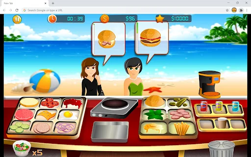Unduh Beach Restaurant Game Terbaru – Simulasi Memasak Seru - Screenshot 4