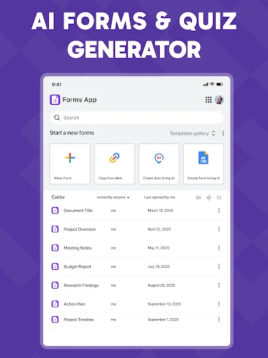 Download Forms App Terbaru – Buat & Isi Formulir Gratis - Screenshot 13