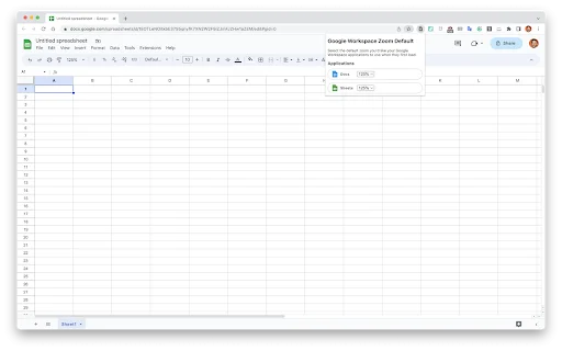 Download Default Zoom for Google Workspace – Atur Zoom Otomatis - Screenshot 2