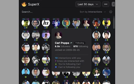 Download SuperX Twitter Analytics Terbaru – Optimalkan Akun X Anda - Screenshot 3