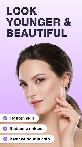 Download Face Yoga Exercise & Face Lift – Kecantikan Alami - Screenshot 12