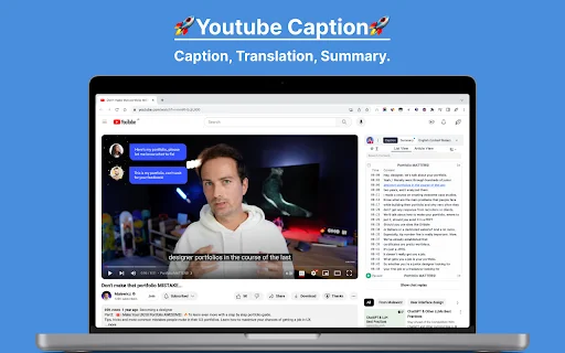 Download YouTube Caption Terbaru – Alat Subtitle & Terjemahan - Screenshot 1