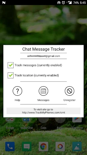 Download Chat Message Tracker Remotely – Pantau Pesan & Chat - Screenshot 1