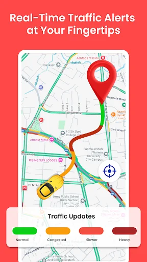 Download GPS Voice Map & Route Finder – Navigasi Akurat Gratis - Screenshot 2