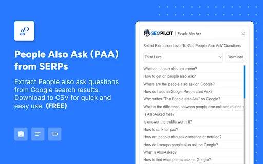 SEO Pilot: Alat Analisis SEO & AI Writer Terbaik untuk Chrome - Screenshot 4