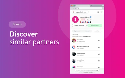 Unduh impact.com untuk Chrome – Buat Link Afiliasi Lebih Cepat - Screenshot 4