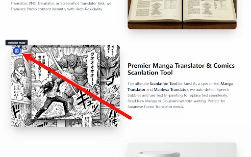 Free Manga Translator – Terjemahkan Manga & Manhwa Gratis - Screenshot 4