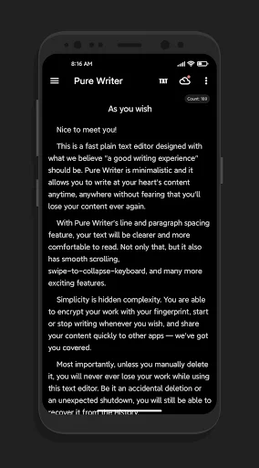 Download Pure Writer Terbaru – Editor Teks Cepat & Aman - Screenshot 6