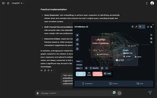 Download InfraNodus AI: Analisis Grafik Pengetahuan & Wawasan Cerdas - Screenshot 1