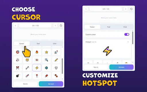 Download Custom Cursor Effects Customizer Terbaru – Ubah Kursor - Screenshot 4