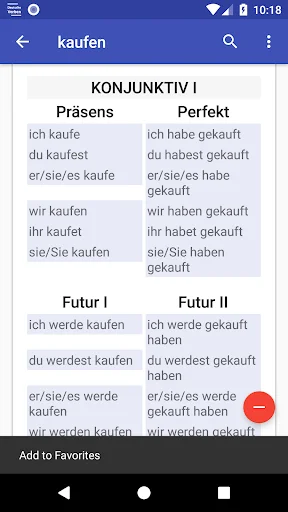 Download Deutsche Verben Terbaru – Belajar Konjugasi Bahasa Jerman - Screenshot 3