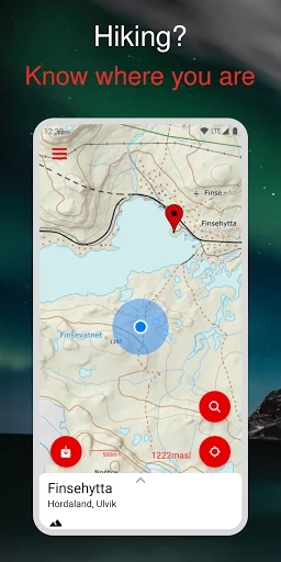 Download Norgeskart Terbaru – Peta Norwegia Paling Detail & Offline - Screenshot 1