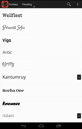 Fontasy – Jelajahi Koleksi Google Fonts Terlengkap & Gratis - Screenshot 6