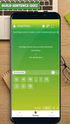 Download Korean Sentence Master Terbaru – Belajar Bahasa Korea - Screenshot 10