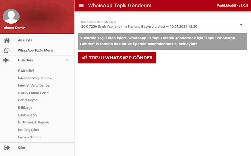 Download Pratik Modül Terbaru – Akses e-Mükellef Praktis - Screenshot 2