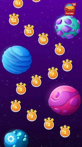Unduh Space Adventure: Match 3 Quest Terbaru – Petualangan Puzzle - Screenshot 5