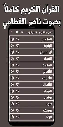 Download Murottal Nasser Al-Qatami Offline – Al-Quran MP3 - Screenshot 5