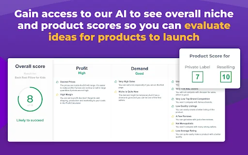 Download AMZScout PRO AI Extension – Riset Produk Amazon Terbaik - Screenshot 3