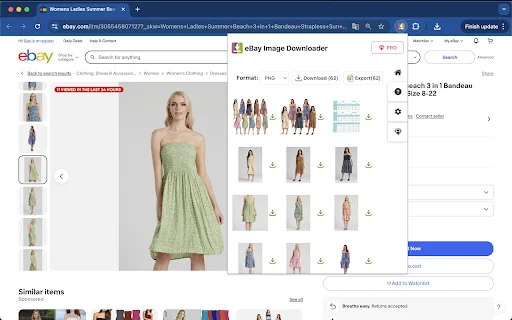 eBay Image Downloader: Unduh Gambar & Video Produk dengan Mudah - Screenshot 2