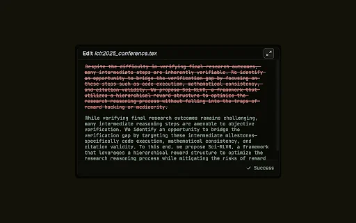 Einsia: AI Research Agent Overleaf – Asisten Penulis LaTeX - Screenshot 5