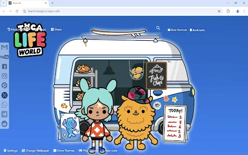 Download Toca Life World Wallpaper Baru – Ekstensi Tab Gratis - Screenshot 3