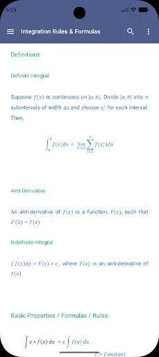 Download Math Formulae Lite Terbaru – Aplikasi Rumus Lengkap - Screenshot 7