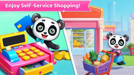 Download Panda Supermarket Cashier Game Terbaru – Main Gratis - Screenshot 3