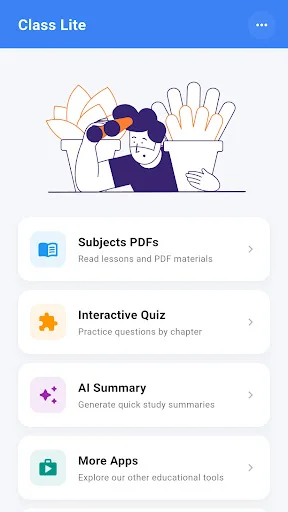 Download Class Lite for Somali Students – Ringkasan AI & Kuis - Screenshot 1