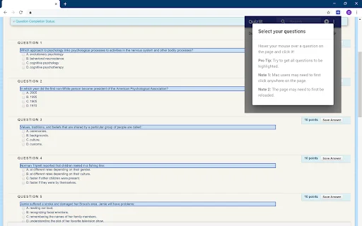 Quizwiz Terbaru – Bantu Kerjakan Tugas & Ujian dengan AI - Screenshot 3
