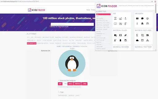 Download Icon Finder for Chrome Terbaru – Gratis & Lengkap - Screenshot 1