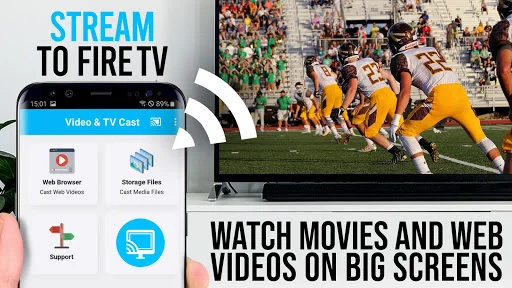Download TV Cast Pro for Fire TV Terbaru – Streaming HD Mudah - Screenshot 1