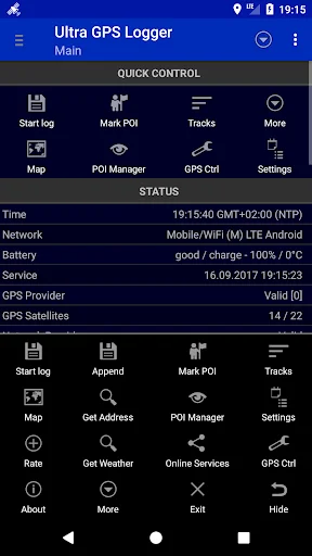Download Ultra GPS Logger Lite Terbaru – Pelacak GPS Akurat - Screenshot 2