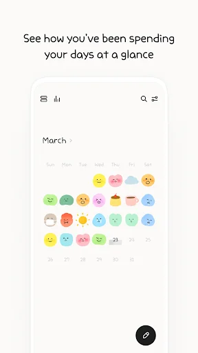 Download Moodie – Buku Harian Mood Terbaik dengan Kunci Aman - Screenshot 5