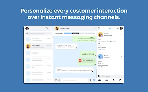 Integrasikan WhatsApp & Salesforce – Tuvis Solusi Produktivitas - Screenshot 3