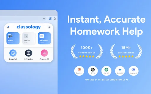 Classology AI: Solusi Bantuan Tugas & Kuis Terbaik – Unduh Sekarang - Screenshot 1