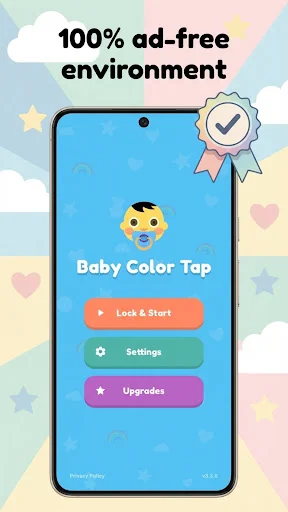 Download Baby Color Tap Terbaru – Game Edukasi Anak Aman & Seru - Screenshot 1