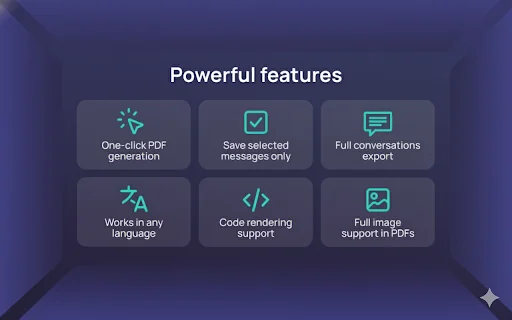 Download AI Exporter Terbaru – Ubah Chat AI ke PDF & DOCX - Screenshot 5
